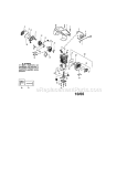 Cylinder / Shield / Crankshaft Diagram and Parts List for 358360680  Craftsman Chainsaw