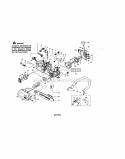 Housing / Chain / Bar / Handle Diagram and Parts List for 358360830  Craftsman Chainsaw