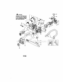 Chassis / Bar / Handle Diagram and Parts List for 358360850  Craftsman Chainsaw