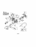 Housing / Chain / Bar / Handle Diagram and Parts List for 358360880  Craftsman Chainsaw