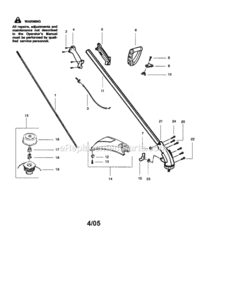 Part Location Diagram of 530016129 Craftsman Washer