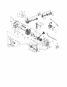 Part Location Diagram of 530014923 Craftsman Clutch