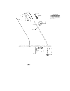 Part Location Diagram of 545059101 Husqvarna Decal-Warning