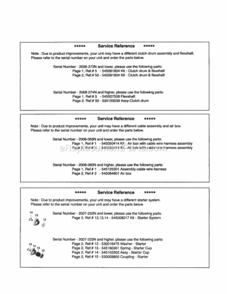 Page C Diagram and Parts List for 358791300  Craftsman Trimmer