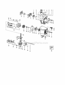 Page B Diagram and Parts List for 35879142  Craftsman Trimmer