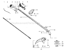 Page A Diagram and Parts List for 358791580  Craftsman Trimmer