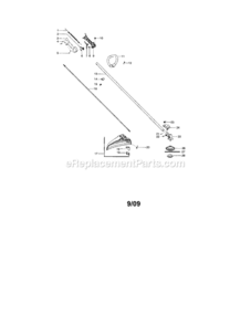 Part Location Diagram of 545074201 Craftsman Assist Handle