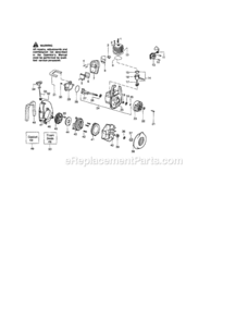 Page B Diagram and Parts List for 358794120  Craftsman Leaf Blower / Vacuum