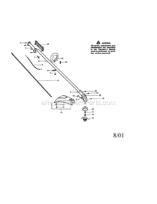 Part Location Diagram of 85844 Craftsman Trimmer Line Spool