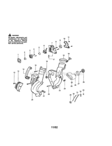 Page A Diagram and Parts List for 358794300  Craftsman Leaf Blower / Vacuum