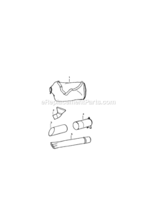 Page C Diagram and Parts List for 358794311  Craftsman Leaf Blower / Vacuum