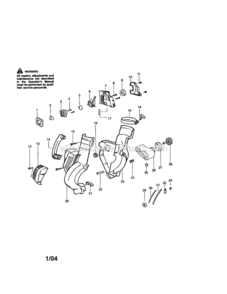 Page A Diagram and Parts List for 358794341  Craftsman Leaf Blower / Vacuum