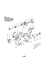 Page A Diagram and Parts List for 358794550  Craftsman Leaf Blower / Vacuum