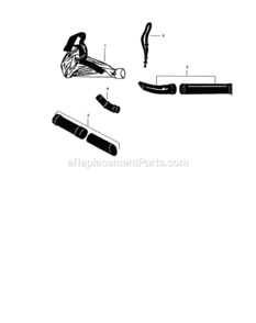 Page D Diagram and Parts List for 358794560  Craftsman Leaf Blower / Vacuum