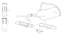Part Location Diagram of 545138101 Husqvarna Lower Blower Tube