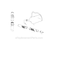 Page C Diagram and Parts List for 358794732  Craftsman Leaf Blower / Vacuum