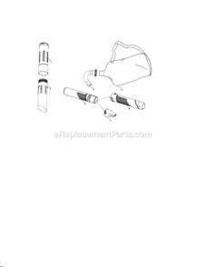 Page C Diagram and Parts List for 358794733  Craftsman Leaf Blower / Vacuum
