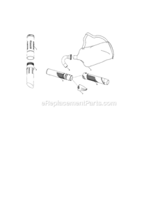 Page C Diagram and Parts List for 358794743  Craftsman Leaf Blower / Vacuum