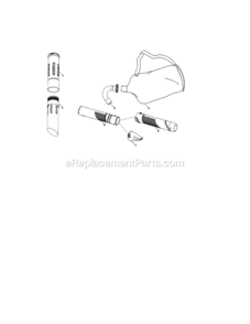 Page C Diagram and Parts List for 358794750  Craftsman Leaf Blower / Vacuum