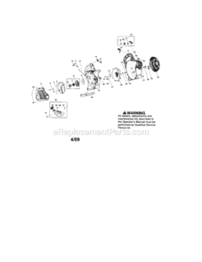 Page A Diagram and Parts List for 358794760  Craftsman Leaf Blower / Vacuum