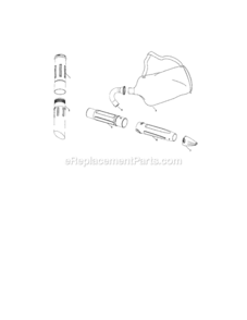 Page C Diagram and Parts List for 358794761  Craftsman Leaf Blower / Vacuum