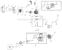 MufflerCrankshaftCrankcase Diagram and Parts List for 358794765  Craftsman Leaf Blower / Vacuum
