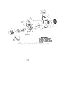 Page A Diagram and Parts List for 358794775  Craftsman Leaf Blower / Vacuum