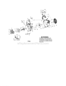 Page A Diagram and Parts List for 358794776  Craftsman Leaf Blower / Vacuum