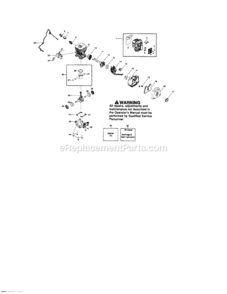 Page B Diagram and Parts List for 358794811  Craftsman Leaf Blower / Vacuum