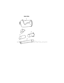 Page C Diagram and Parts List for 358794940  Craftsman Leaf Blower / Vacuum