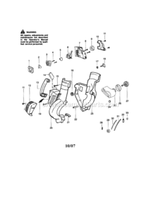 Page A Diagram and Parts List for 358794960  Craftsman Leaf Blower / Vacuum