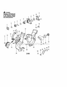 Page A Diagram and Parts List for 358794964  Craftsman Leaf Blower / Vacuum