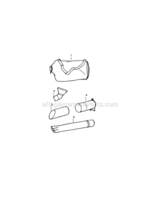 Page C Diagram and Parts List for 358794964  Craftsman Leaf Blower / Vacuum