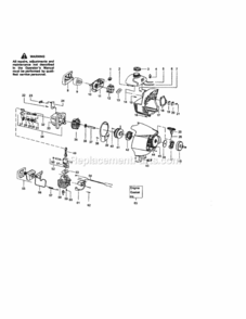 Page B Diagram and Parts List for 358795101  Craftsman Trimmer