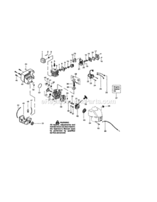 Page B Diagram and Parts List for 358795150  Craftsman Trimmer