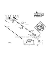 Part Location Diagram of 530095820 Craftsman Cutting Head