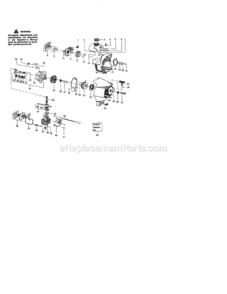 Page B Diagram and Parts List for 358795161  Craftsman Trimmer