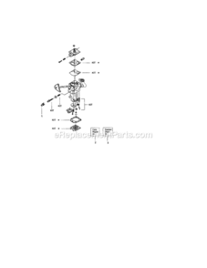 Page C Diagram and Parts List for 358795161  Craftsman Trimmer
