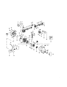 Part Location Diagram of 530071630 Craftsman Carburetor