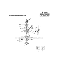 Page C Diagram and Parts List for 358795591  Craftsman Trimmer