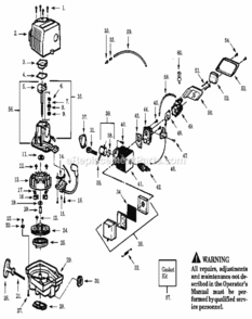 Page A Diagram and Parts List for 358795620  Craftsman Hedge Trimmer