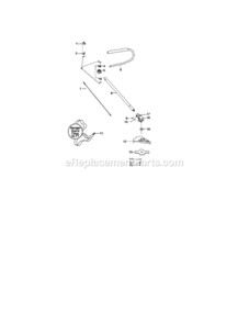 Part Location Diagram of 545180883 Husqvarna Lower Drive Shaft Kit