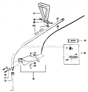 Part Location Diagram of 69213 Craftsman Shield Kit