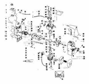 Part Location Diagram of 26413 Craftsman Piston Ring