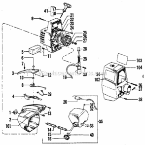 Part Location Diagram of 26577 Generac Reducer 1-inch To 3/4-inch Npt
