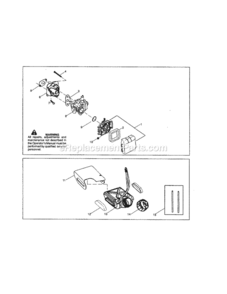 Page C Diagram and Parts List for 358796160  Craftsman Trimmer