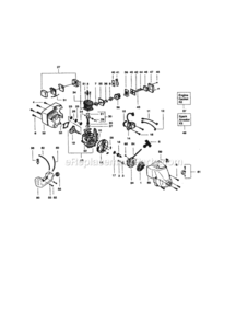 Page B Diagram and Parts List for 358796260  Craftsman Trimmer