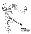 Part Location Diagram of 530038305 Husqvarna Handle
