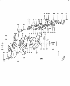 Page A Diagram and Parts List for 358797030  Craftsman Leaf Blower / Vacuum