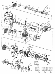 Page B Diagram and Parts List for 358797140  Craftsman Trimmer